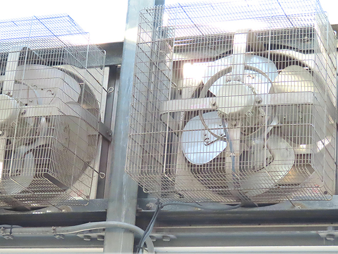 換気扇(屋外側)